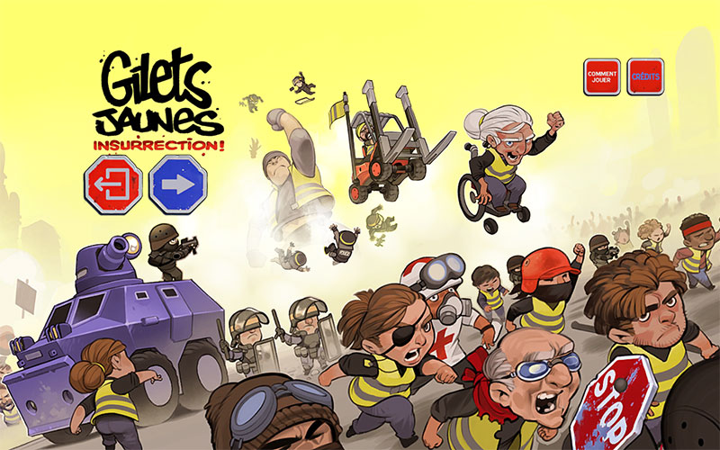 (A) Jeu PC « Gilets Jaunes Insurrection » par Reno
