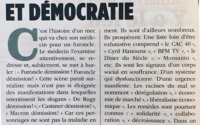 Guillaume Meurice – Furoncle et démocratie